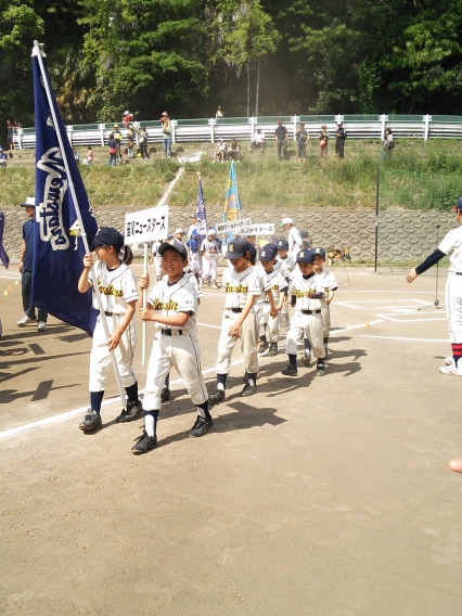 第７回春季学童ジュニア軟式野球大会開会式が開催されました　